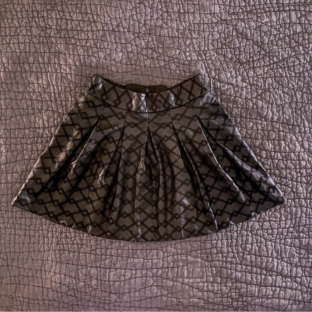 Banana Republic Vegan Leather Skirt